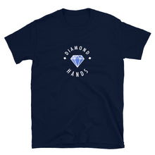 Load image into Gallery viewer, Diamond Hands Logo Blue T-shirt
