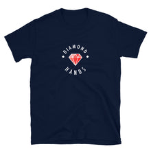 Load image into Gallery viewer, Diamond Hands Logo Red T-shirt
