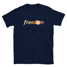 Load image into Gallery viewer, Bitcoin is Freedom Orange T-shirt
