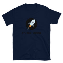 Load image into Gallery viewer, Stellar to the Moon Black Vintage Distressed T-shirt
