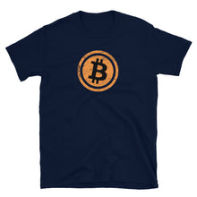 Load image into Gallery viewer, Bitcoin BTC Vintage Distressed Black
