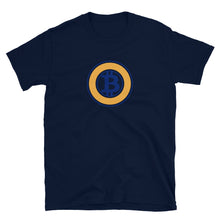 Load image into Gallery viewer, Bitcoin Gold Token black T-shirt
