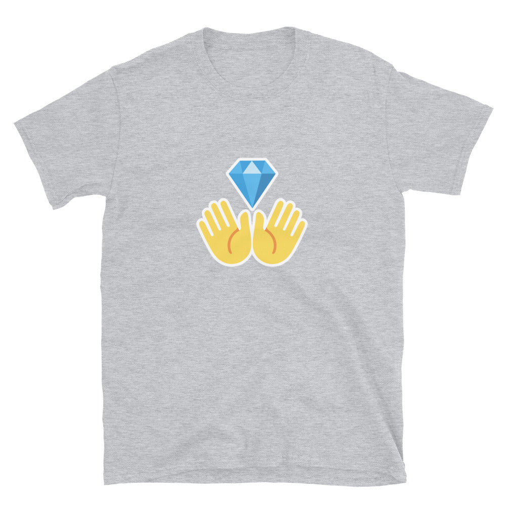 Diamond Hands Emoji T-shirt