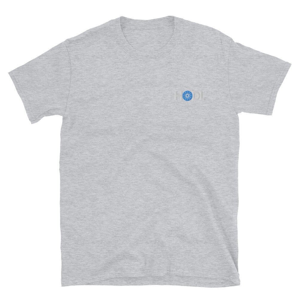 HODL Cardano ADA Embroidery T-shirt