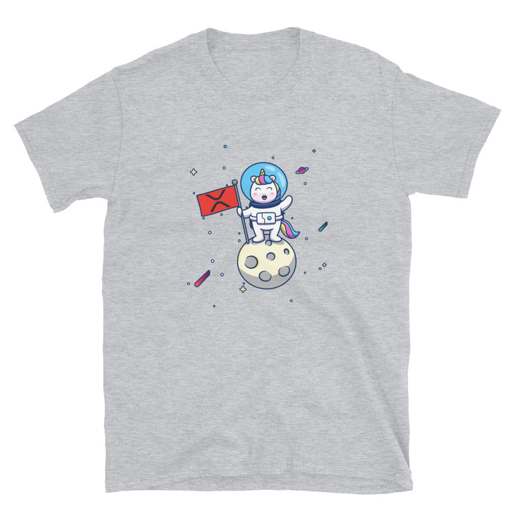 XRP to the Moon Unicorn T-shirt