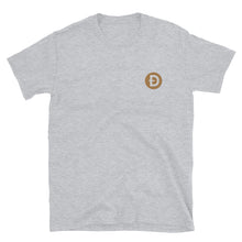 Load image into Gallery viewer, Dogecoin Doge Coin Embroidery T-shirt
