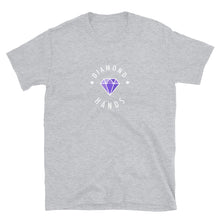 Load image into Gallery viewer, Diamond Hands Logo Purple T-shirt
