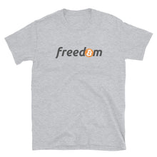 Load image into Gallery viewer, Bitcoin is Freedom Classic T-shirt
