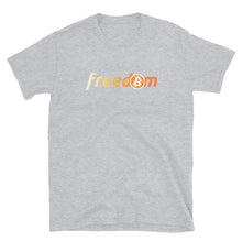 Load image into Gallery viewer, Bitcoin is Freedom Orange T-shirt
