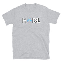 Load image into Gallery viewer, Cardano HODL Blue Green Outline T-shirt
