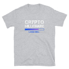 Load image into Gallery viewer, Crypto Millionaire Blue T-shirt
