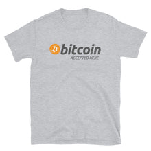 Load image into Gallery viewer, Bitcoin Accepted Here BTC Vintage Distressed
