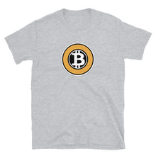 Load image into Gallery viewer, Bitcoin Gold Token White T-shirt
