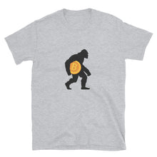 Load image into Gallery viewer, Bitcoin Bigfoot Dark T-shirt
