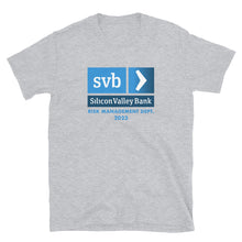 Load image into Gallery viewer, SVB Risk Management SIVB Silicon Bank T-shirt
