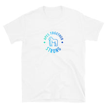 Load image into Gallery viewer, Apes Together Strong Logo Blue T-shirt
