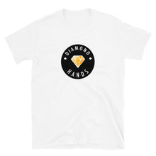 Load image into Gallery viewer, Diamond Hands Logo Black + Yellow T-shirt
