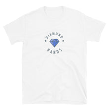 Load image into Gallery viewer, Diamond Hands Logo Blue T-shirt
