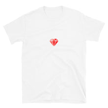 Load image into Gallery viewer, Diamond Hands Logo Red T-shirt
