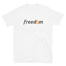 Load image into Gallery viewer, Bitcoin is Freedom Classic T-shirt
