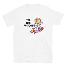 Load image into Gallery viewer, Doge to the Moon Black T-shirt
