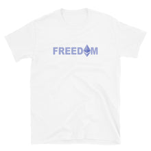 Load image into Gallery viewer, Ethereum is Freedom Purple T-shirt
