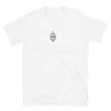 Load image into Gallery viewer, Ethereum Vintage Distressed Grey T-shirt
