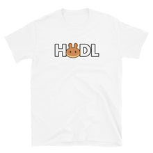 Load image into Gallery viewer, PancakeSwap HODL Outline T-shirt
