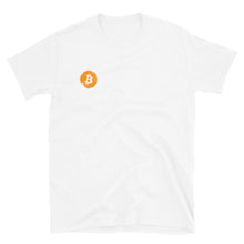 Load image into Gallery viewer, Bitcoin BTC Vintage Logo Distressed White
