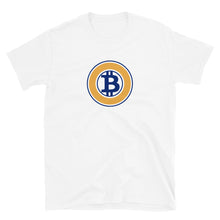 Load image into Gallery viewer, Bitcoin Gold Token black T-shirt
