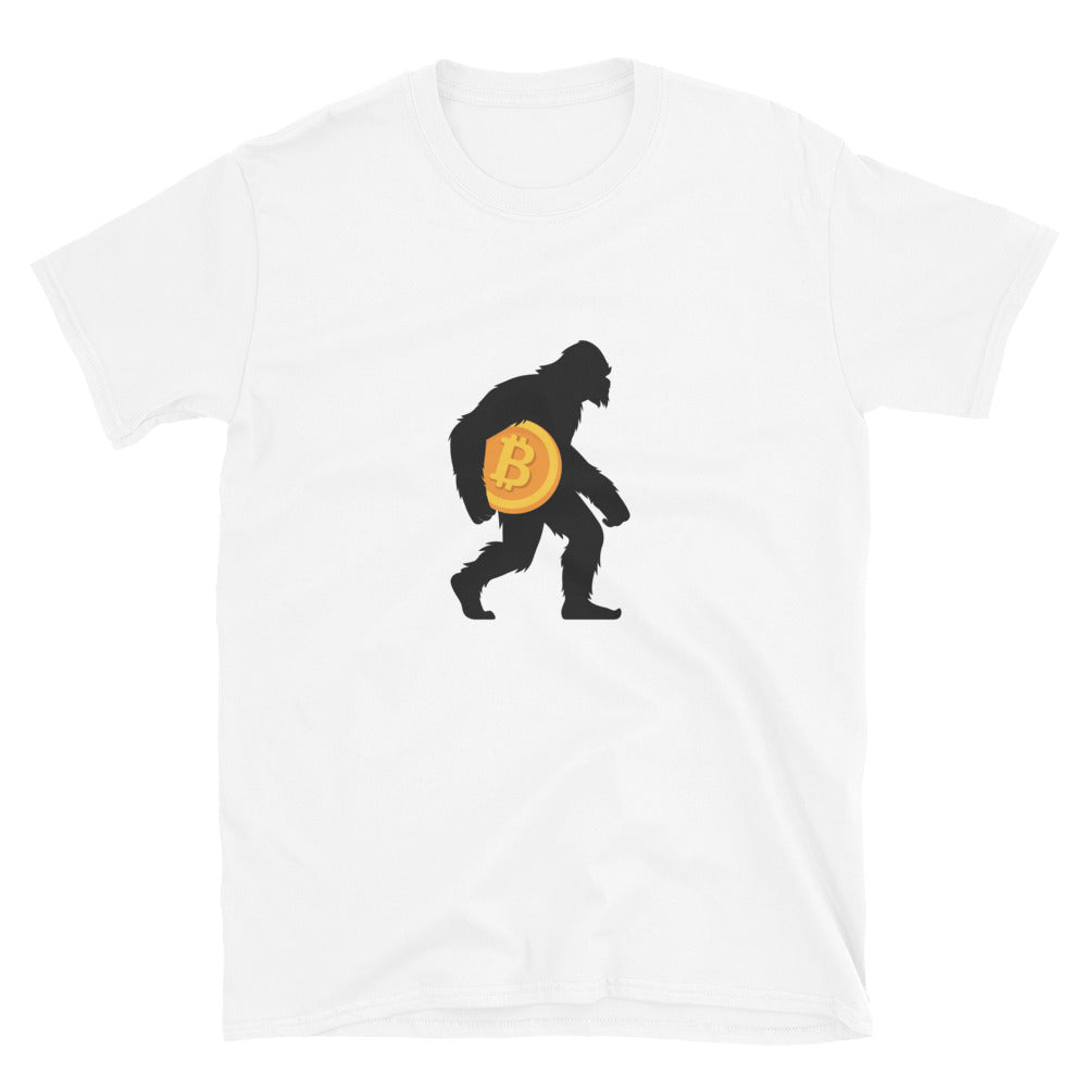 Bitcoin Bigfoot Dark T-shirt