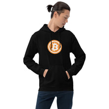 Load image into Gallery viewer, Bitcoin Big Logo Pullover Hoodie
