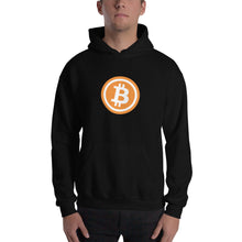 Load image into Gallery viewer, Bitcoin Big Logo Pullover Hoodie
