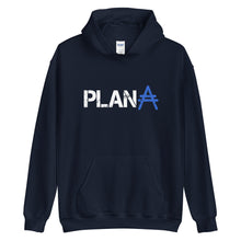 Load image into Gallery viewer, Cardano Plan A Blue &amp; White Pullover Hoodie
