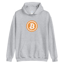 Load image into Gallery viewer, Bitcoin Big Logo Pullover Hoodie
