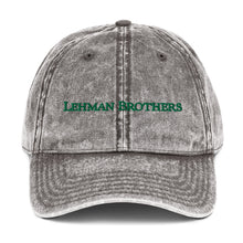 Load image into Gallery viewer, Lehman Brothers Logo Vintage Embroidery Cap
