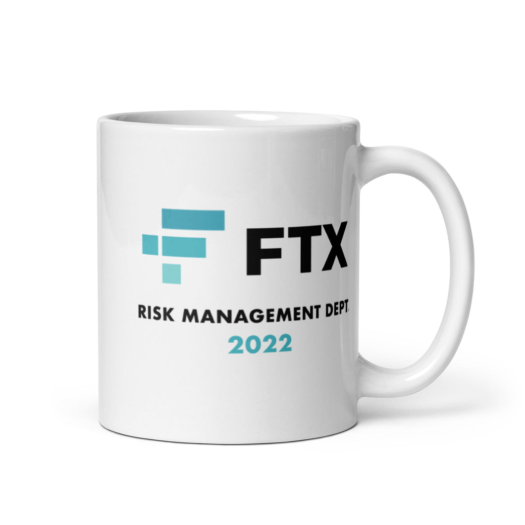 FTX Risk Management Dept 2022 Mug | White